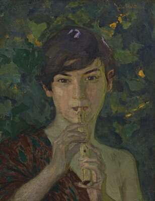 Museum-Berlin_Kunst-in-Berlin_Julie-Wolfthorn_Floetenspielerin_2MB