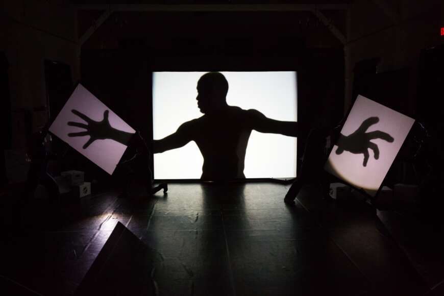 Pilobolus Shadowland 2, photographed by Beowulf Sheehan