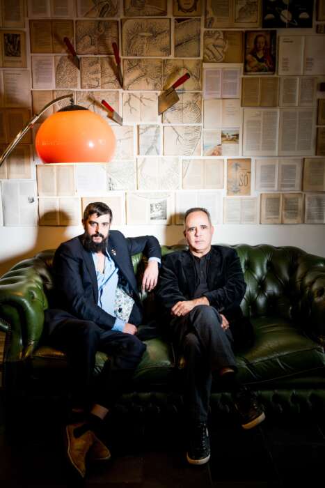 RODRIGO LEAO & SCOTT MATTHEW PORTRAIT