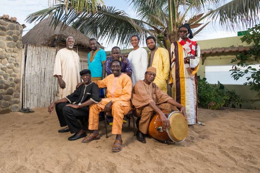Senegal. Dakar. 01/2017. Orchestra Baobab. au Yaatouna.