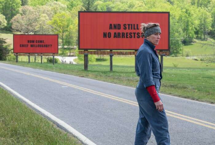 Two Billboards & Frances McDormand