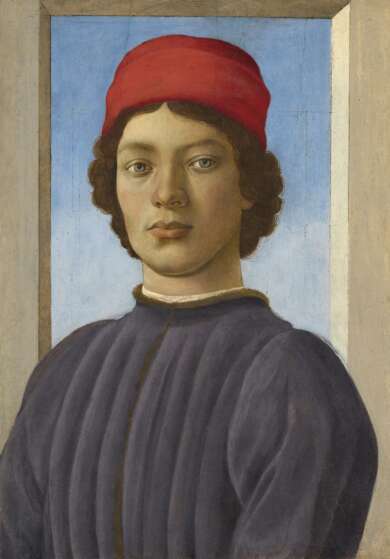 Filippino Lippi: Bildnis eines jungen Mannes (um 1480/85)