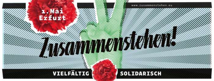 Am 1. Mai ruft die Organisation #zusammenstehen zu einer Demonstration auf. Mit dabei ist auch Künstler Clueso
