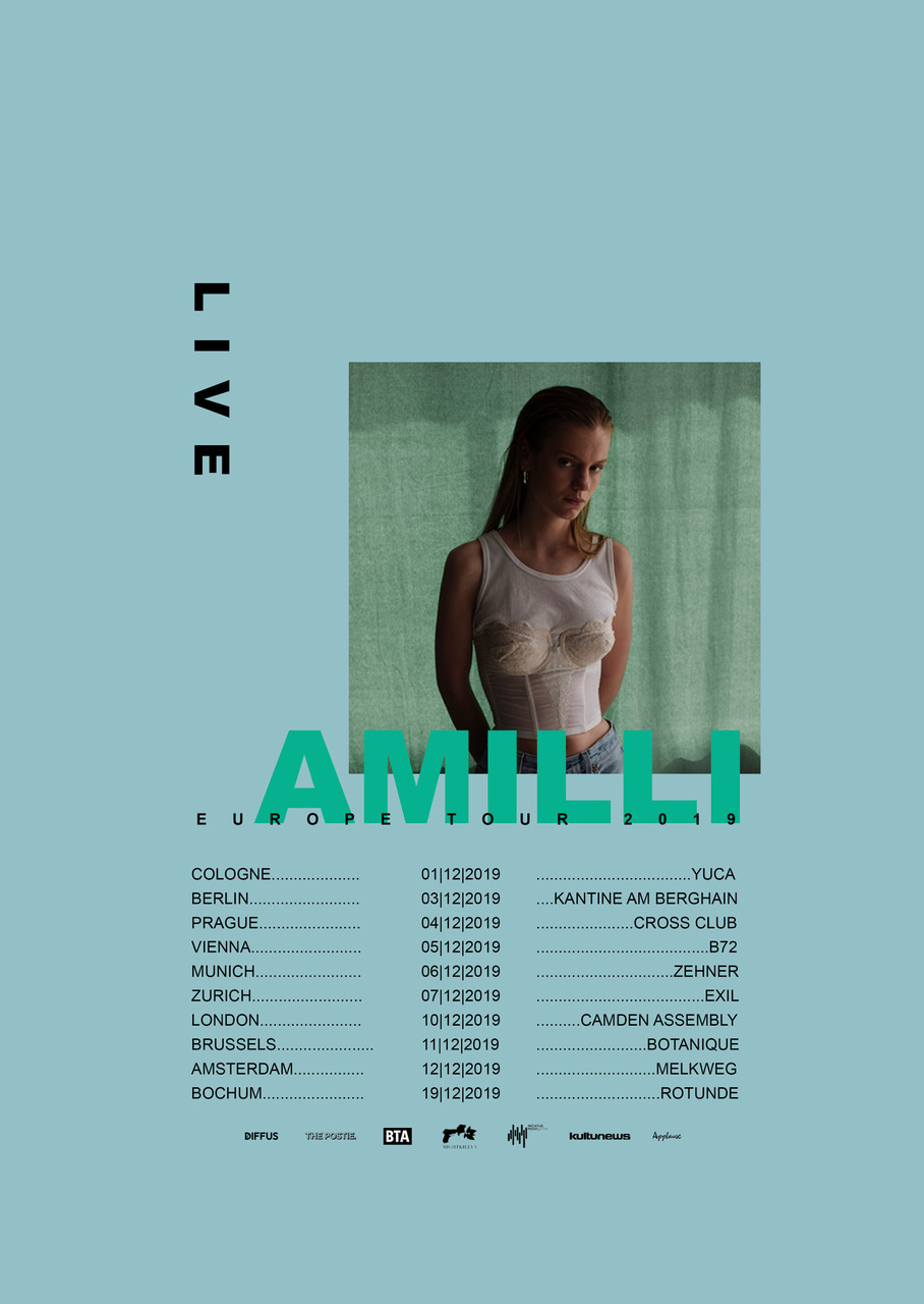 Amilli geht auf Tour durch Europa.