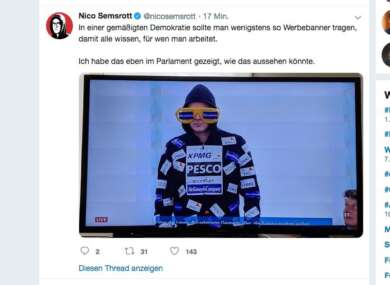 Nico Semsrott_Screenshot_Twitter_EU-Parlament