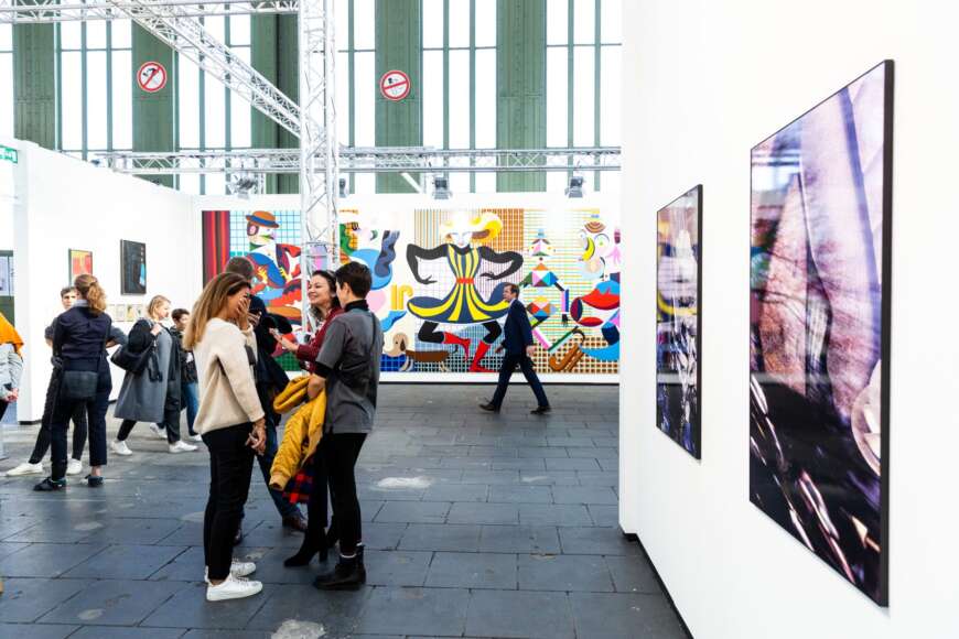 art berlin Installationsansicht, Art Berlin Fair 2018—Tempelhofer Flughafen, Berlin