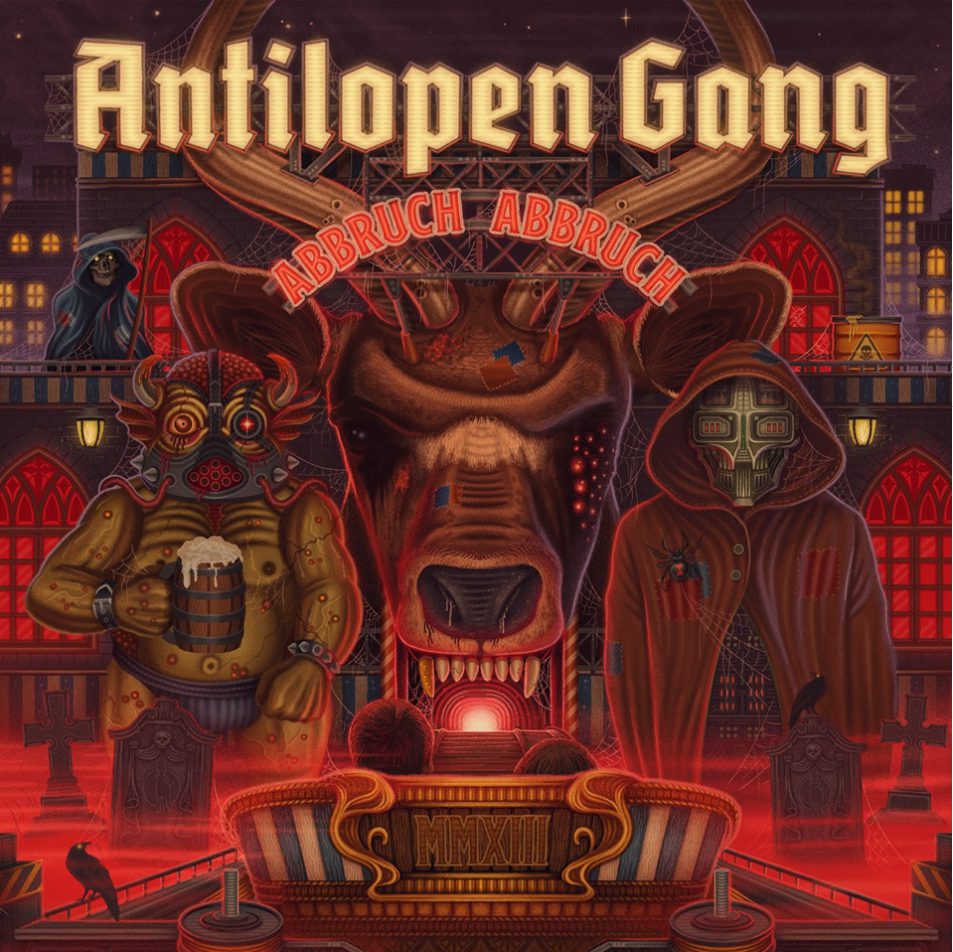 Antilopen Gang Abbruch Abbruch Albumcover