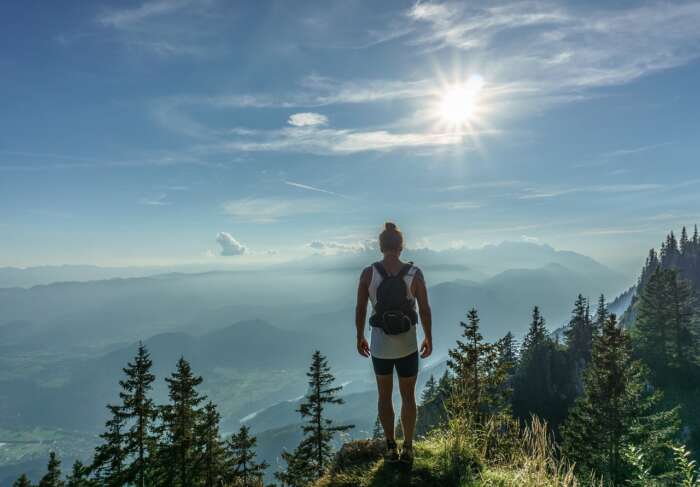 Freizeitaktivität Wandern