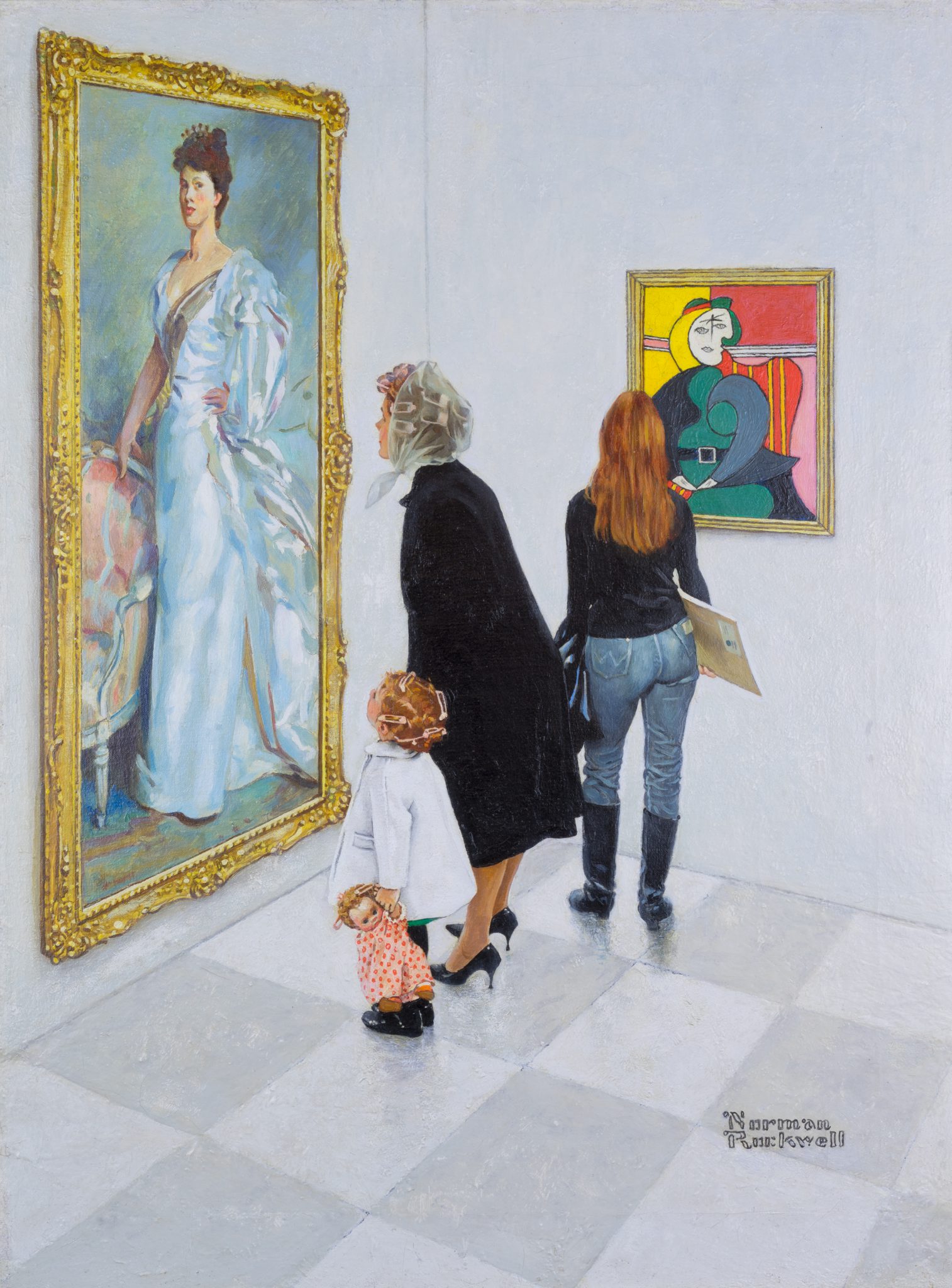 Ausstellungseröffnung Amerika! Disney, Rockwell, Pollock, Warhol