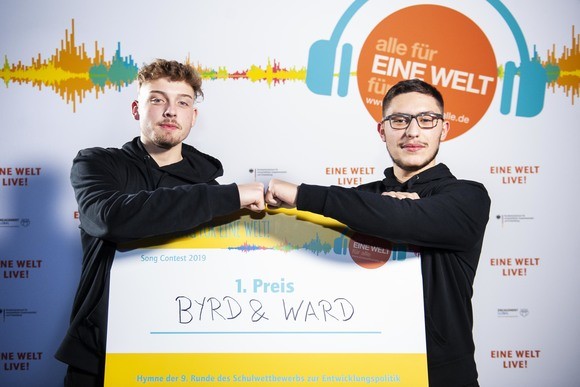 Byrd & Ward gewinnen den „Dein Song für EINE WELT“ Contest