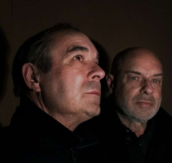 Brian Eno und sein Bruder Roger