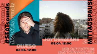 #SEATSounds lädt zu Mittagspausenkonzerten ein. Unter anderem mit Clueso und Joy Denalane.