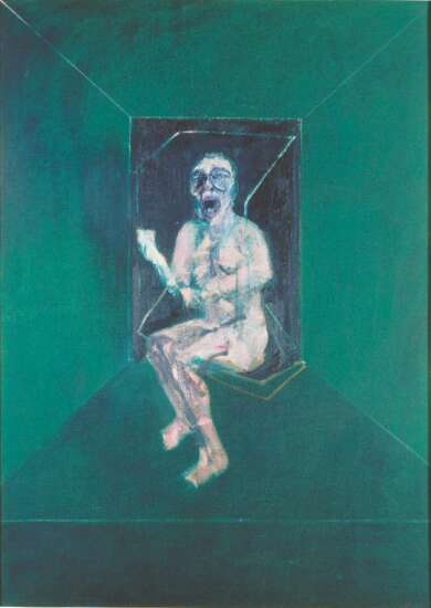Francis Bacon meets Yves Klein