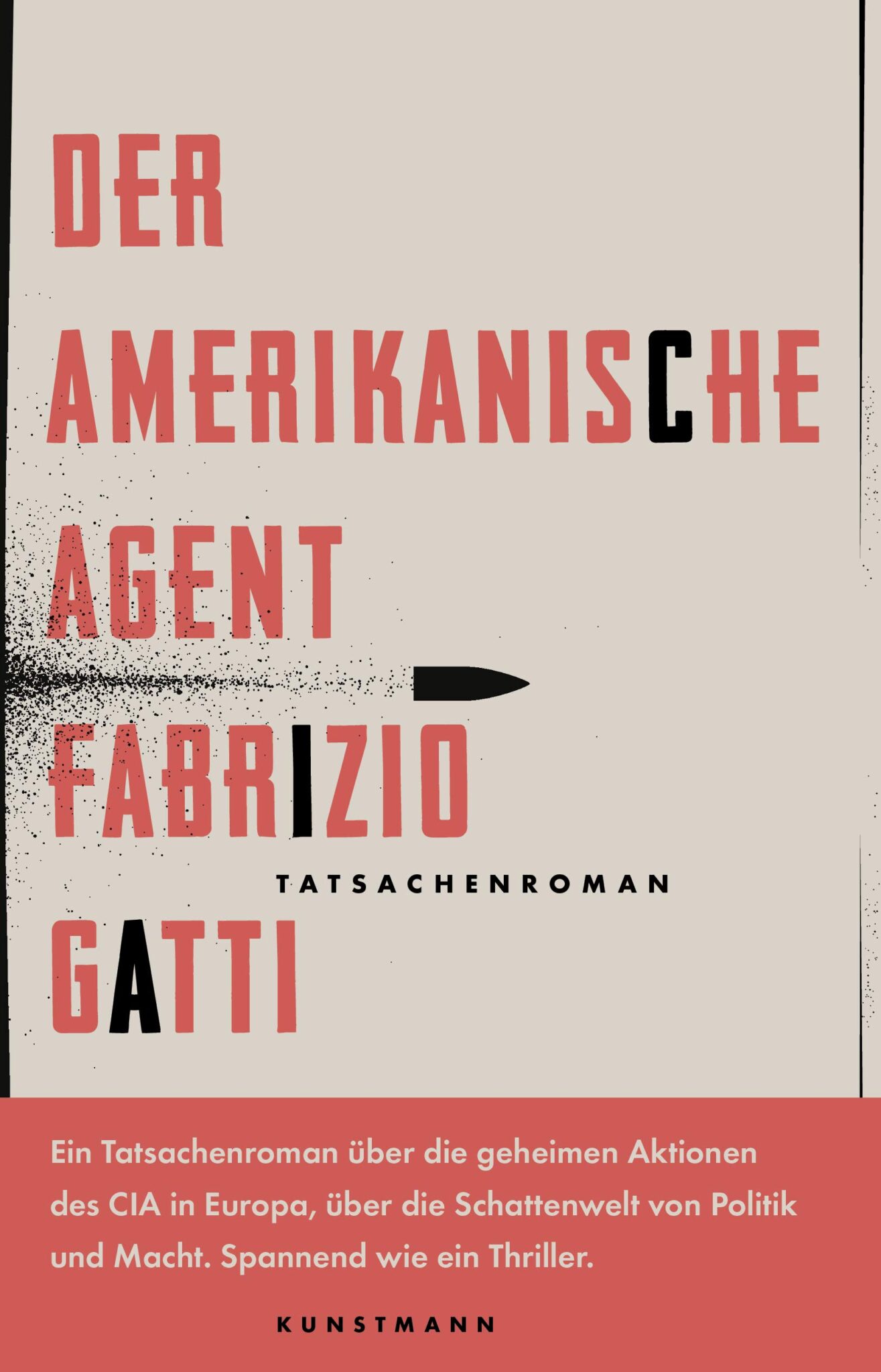 Buchcover „Der amerikanische Agent“ von Fabrizio Gatti