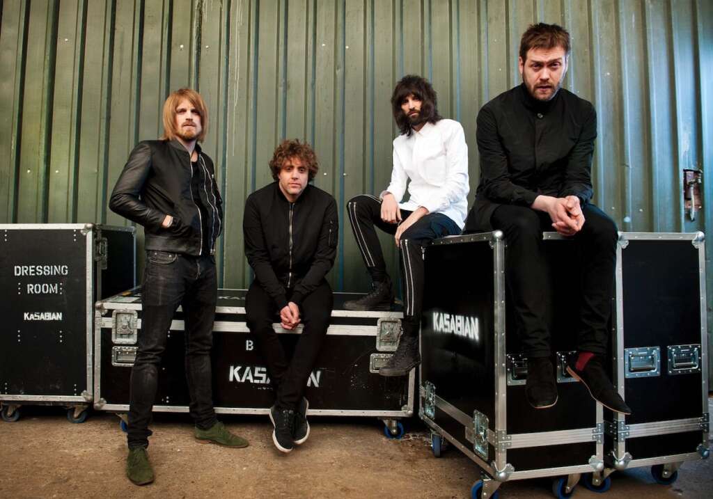 Kasabian mit Saenger Tom Meighan