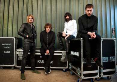 Kasabian mit Saenger Tom Meighan