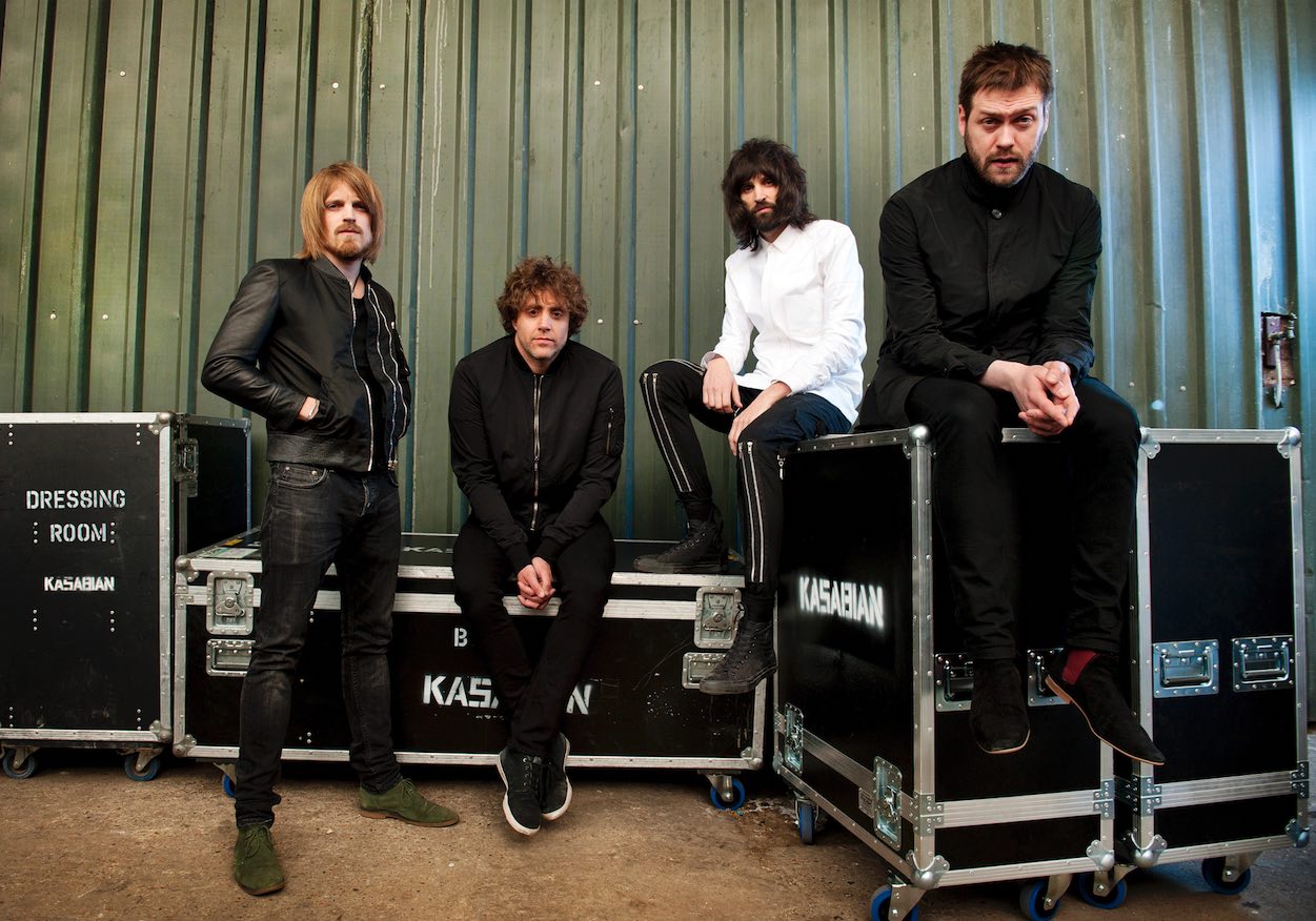 Kasabian mit Saenger Tom Meighan