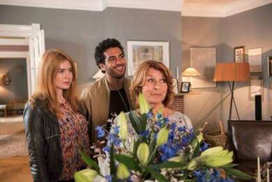 Elyas M’Barek, Palina Rojinski und Senta Beger