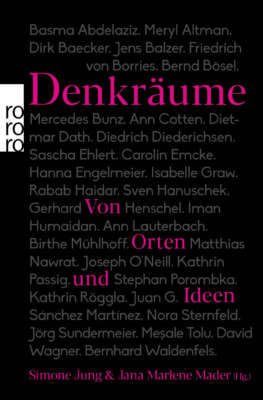 Buchcover Simone Jung & Jana Marlene Hader „Denkräume“