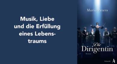 Das Cover von dem Buch „Die Dirigentin“ von Maria Peters