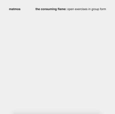 Matmos The consuming Flame Open Exercises in Group Form Albumcover Platz sieben unserer September-Liste der besten Alben 2020