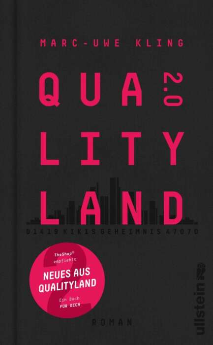 Buchcover „QualityLand 2.0: Kikis Geheimnis“ von Marc Uwe Kling