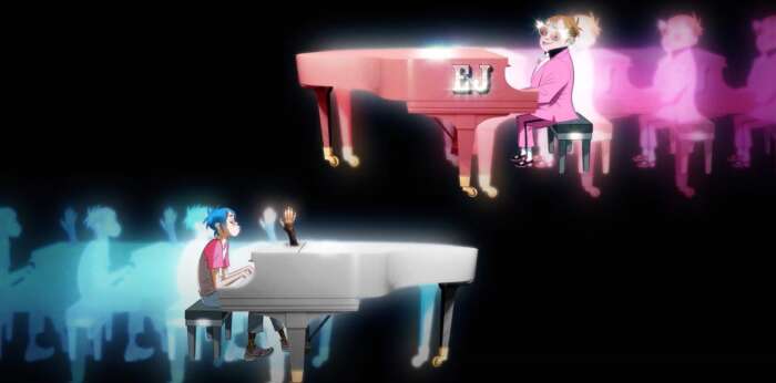 Gorillaz und Elton John: „The pink Phantom“