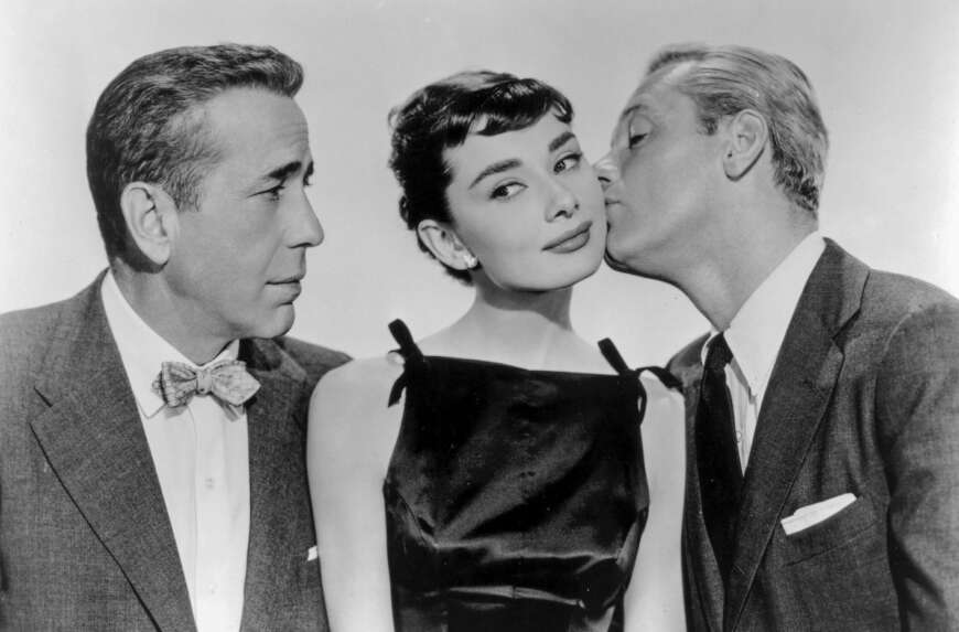 „Sabrina“ mit Humphrey Bogart, Audrey Hepburn und William Holden