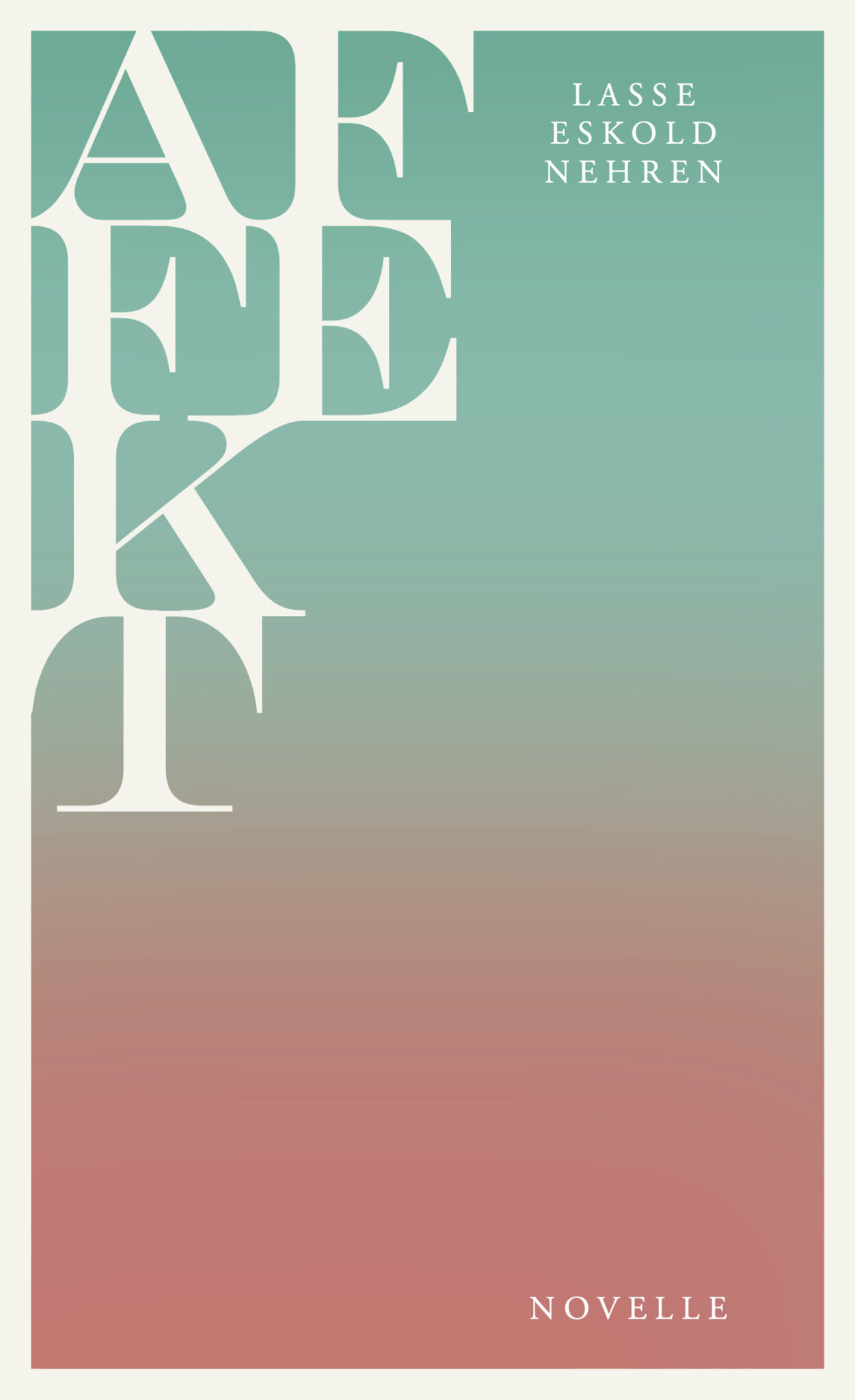 Buchcover „Affekt“ von Lasse Eskold Nehren