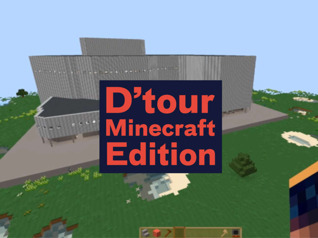 Düsseldorfer Schauspielhaus in der Minecraft Edition