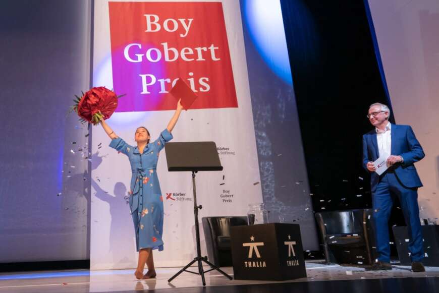 Josefine Israel hat den Boy-Gobert-Preis 2020 erhalten.