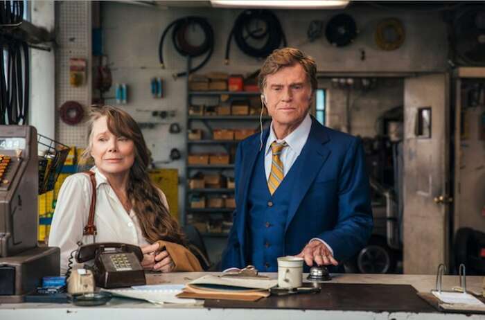 Sissy Spacek und Robert Redford