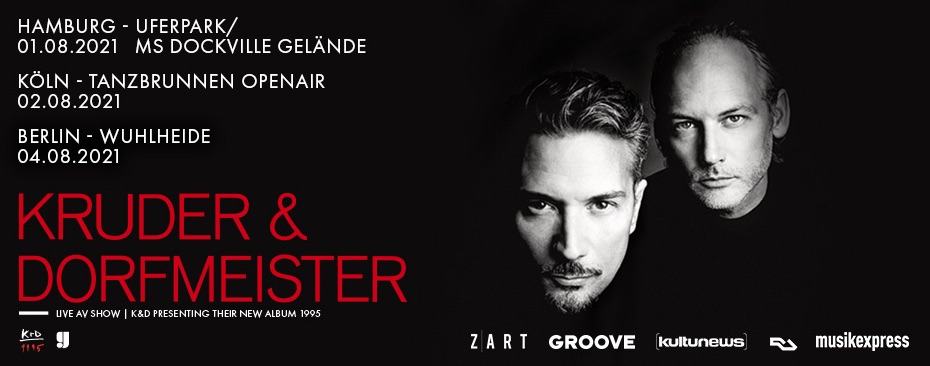 Das Tourplakat von Kruder & Dorfmeister