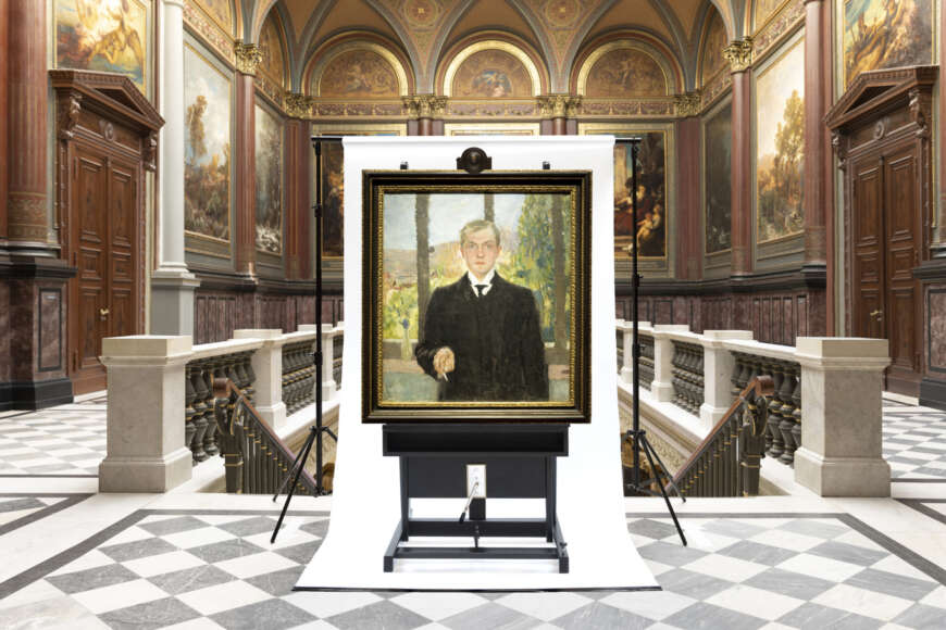 Hamburger Kunsthalle Erwerb Max Beckmann 'Selbstbilndnis Florenz'