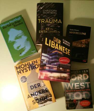 Buchcover: die besten Krimis im März 2021