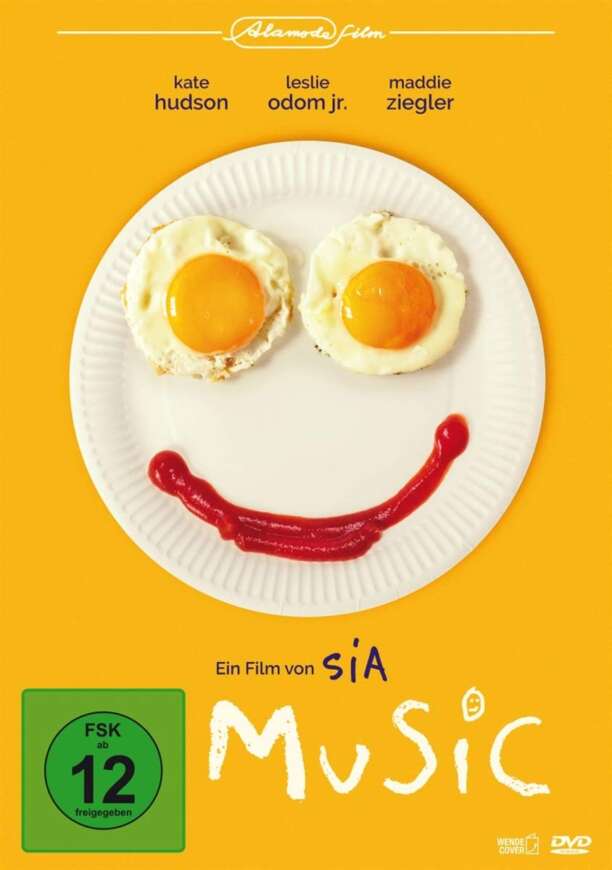 Cover von „Music“, dem Regidebüt von Musikerin Sia