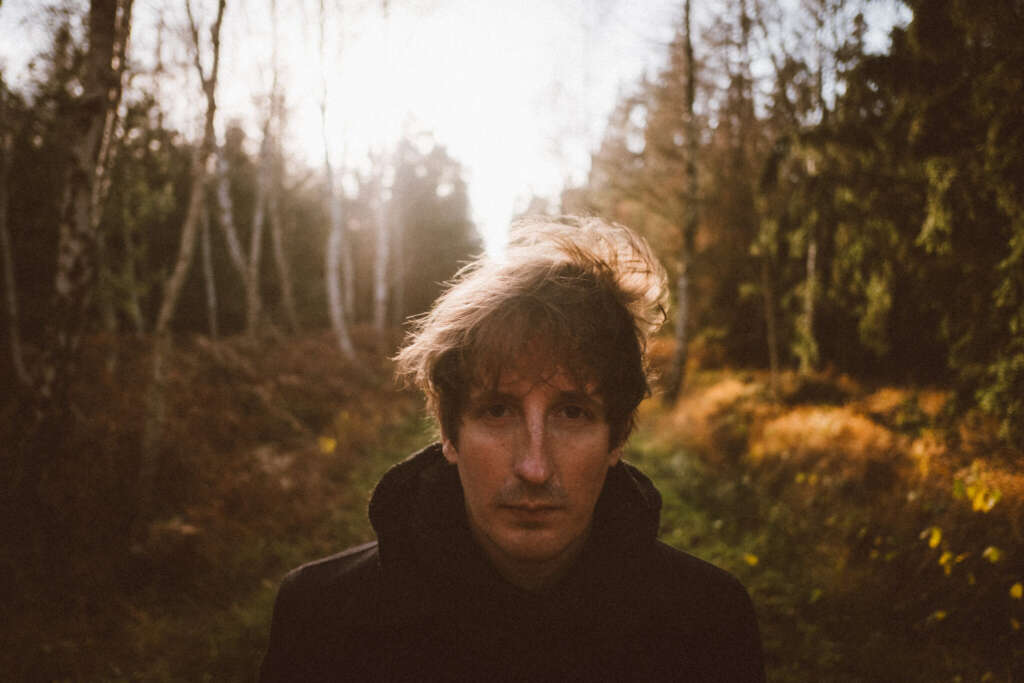 Christian Löffler im Wald