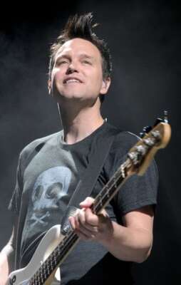 Blink 182 Bassist Mark Hoppus Bass Konzert