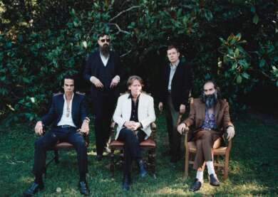 Nick Cave & The Bad Seeds im Garten