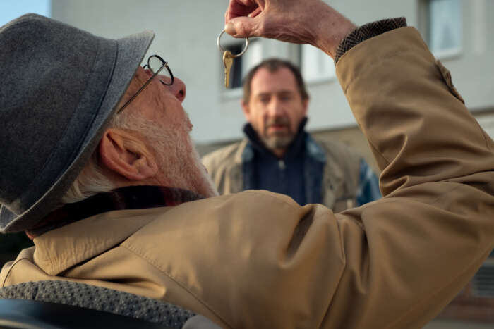 Dieter Hallervorden in der Serie „Mein Freund, das Ekel“.