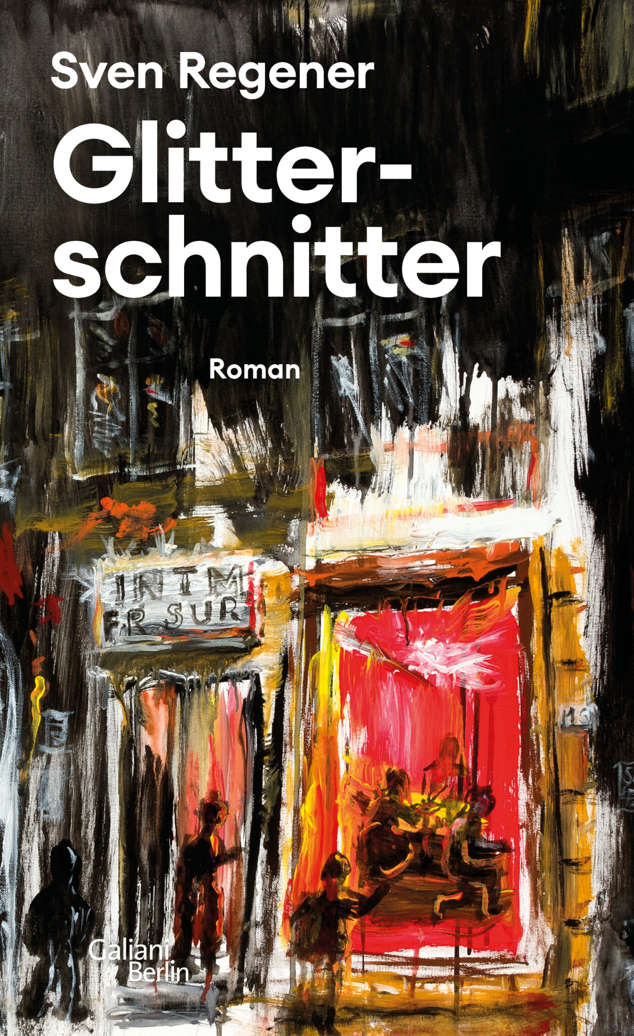 Buchcover „Glitterschnitter“ von Sven Regener