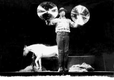 Ute Klophaus Fotografie von Joseph Beuys „Titus Iphigenie“ 1969