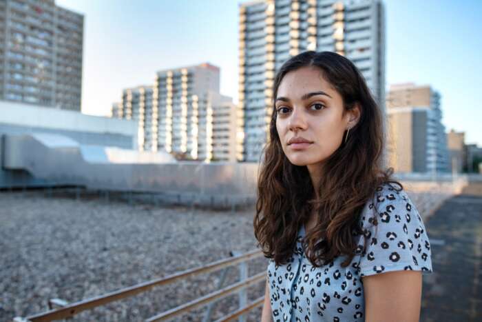 Nilam Farooq spielt im Film „Contra“ neben Christoph Maria Herbst die Hauptrolle.