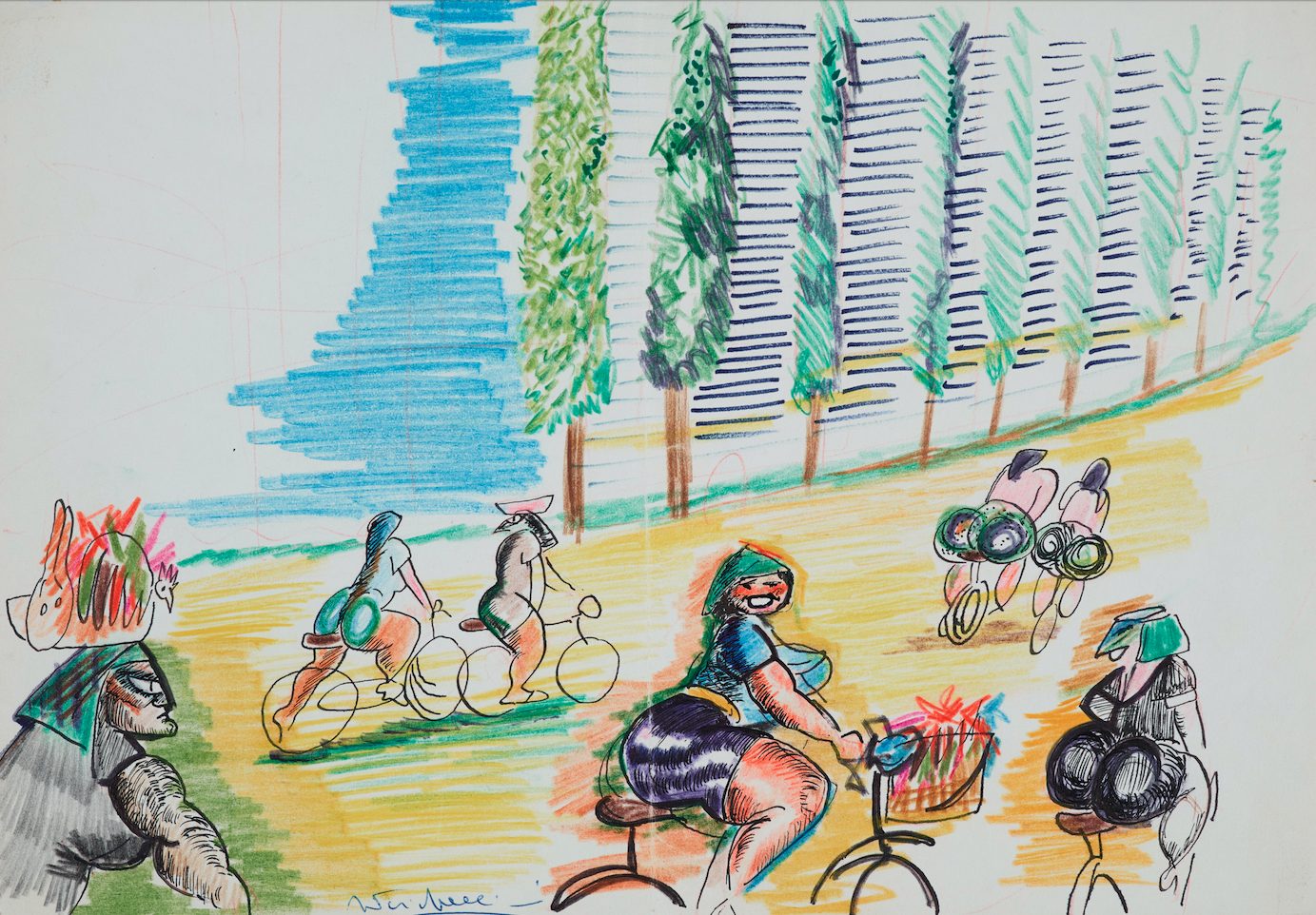 Museum Folkwang: „Federico Fellini: Von der Zeichnung zum Film“