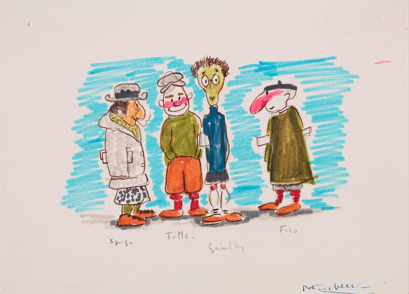 Museum Folkwang: „Federico Fellini: Von der Zeichnung zum Film“