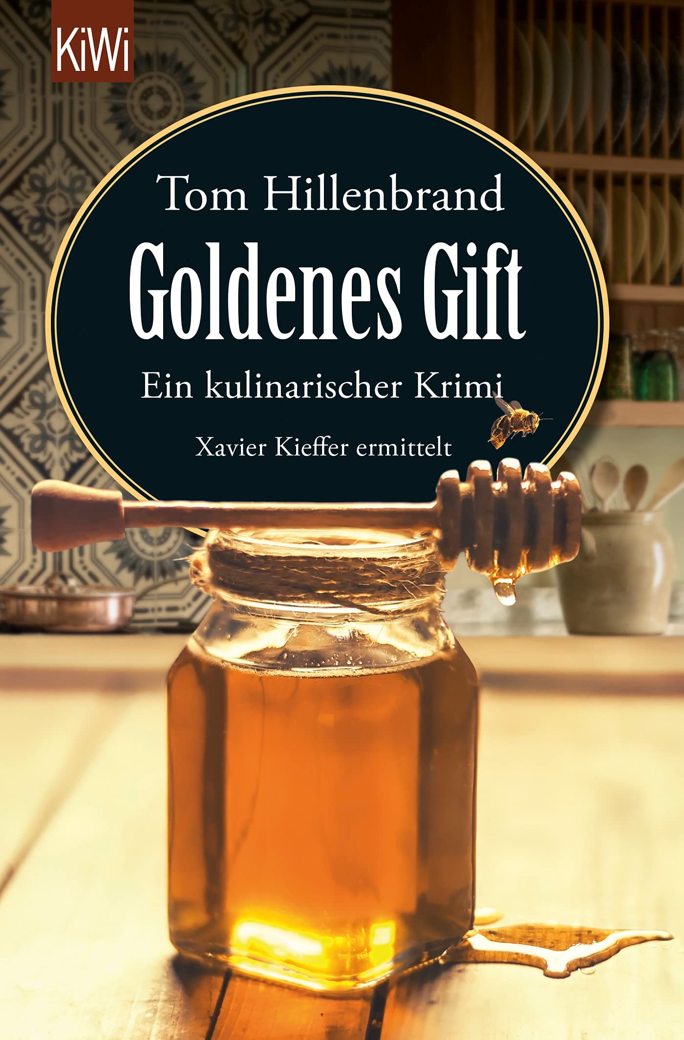 Buchcover „Goldenes Gift“ von Tom Hillenbrand
