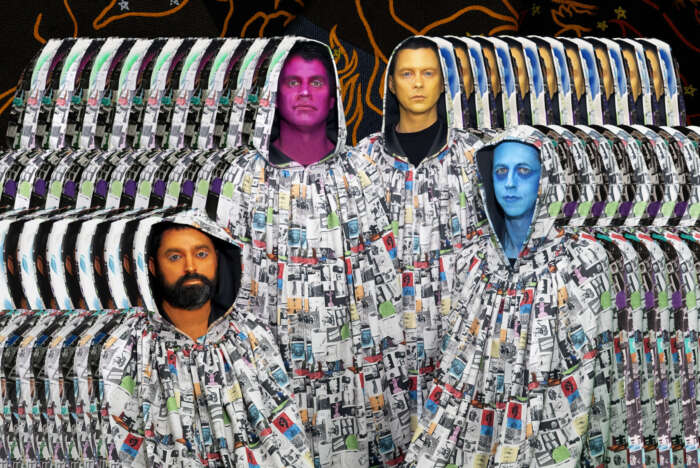 psychedelisches Bandfoto Animal Collective