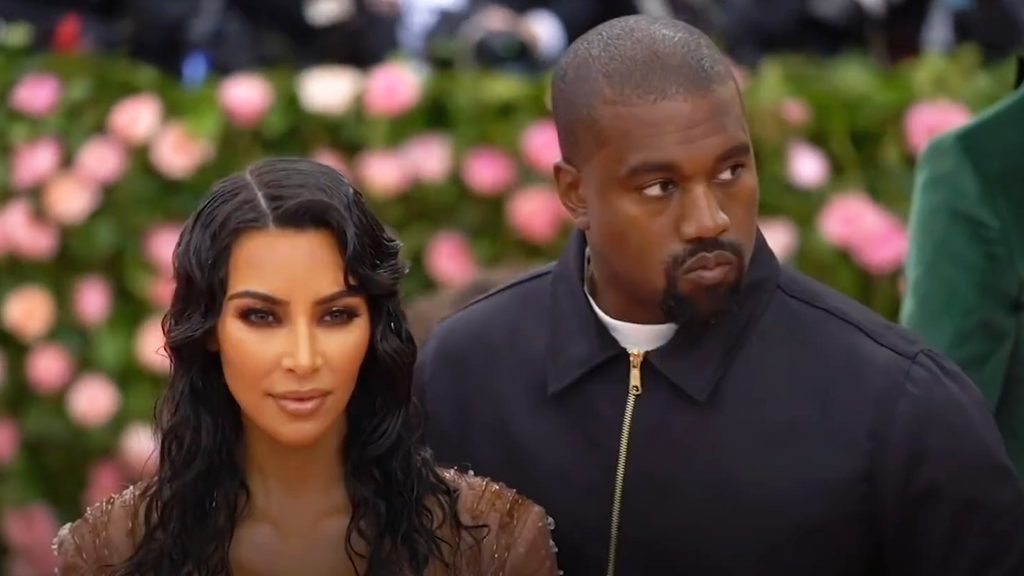Rapper Kanye West mit Ex-Frau Kim Kardashian auf der Met Gala 2019.