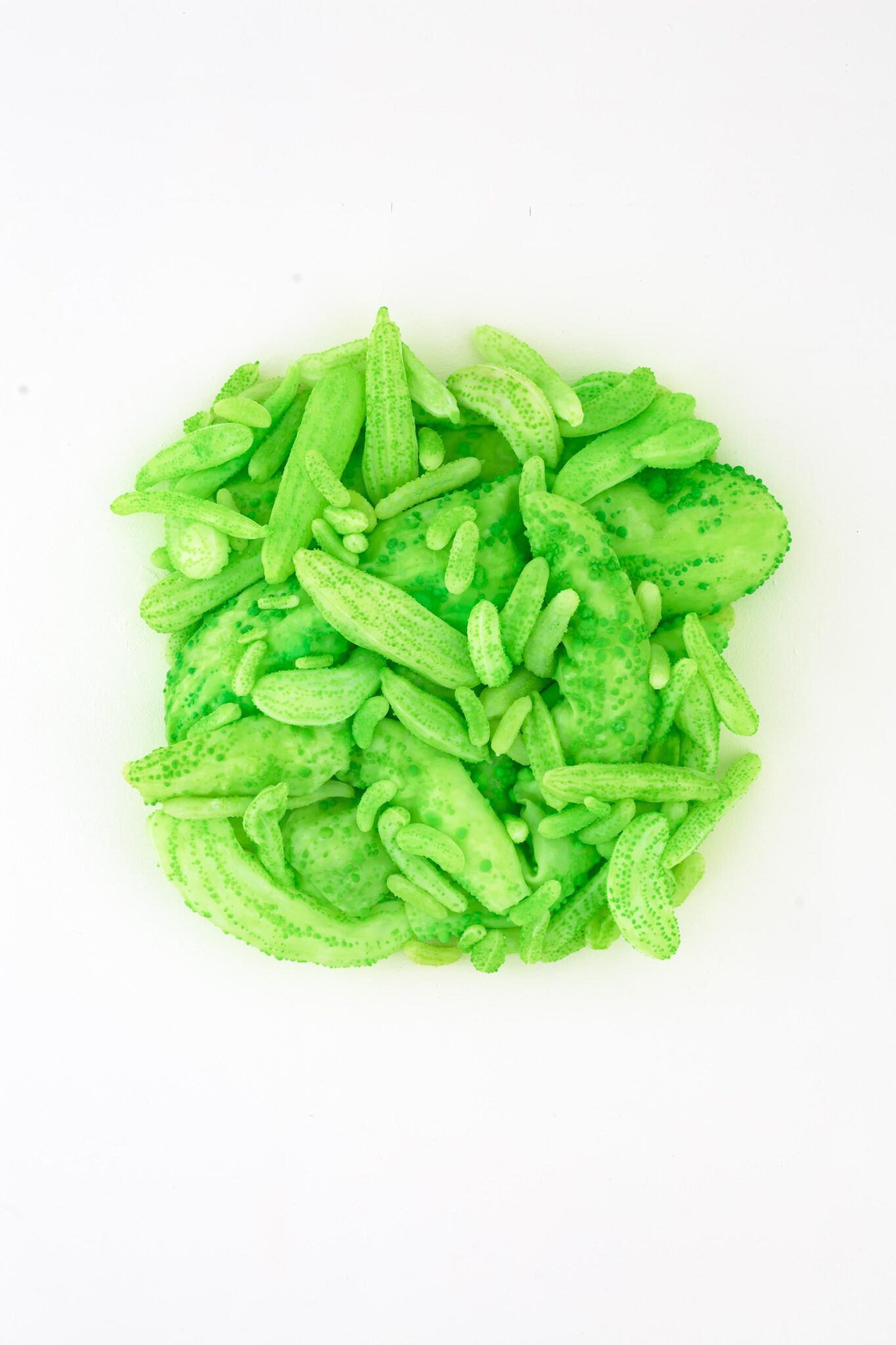 Zu sehen ist: Barbara_Koch_Lab Beasts 4_im Messeprogramm der galerie143