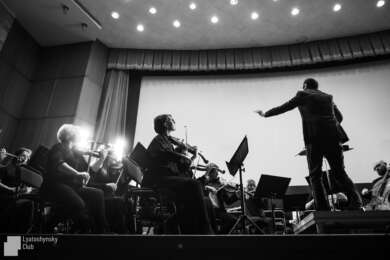 Ein Teil vom Kyiv Symphony Orchestra